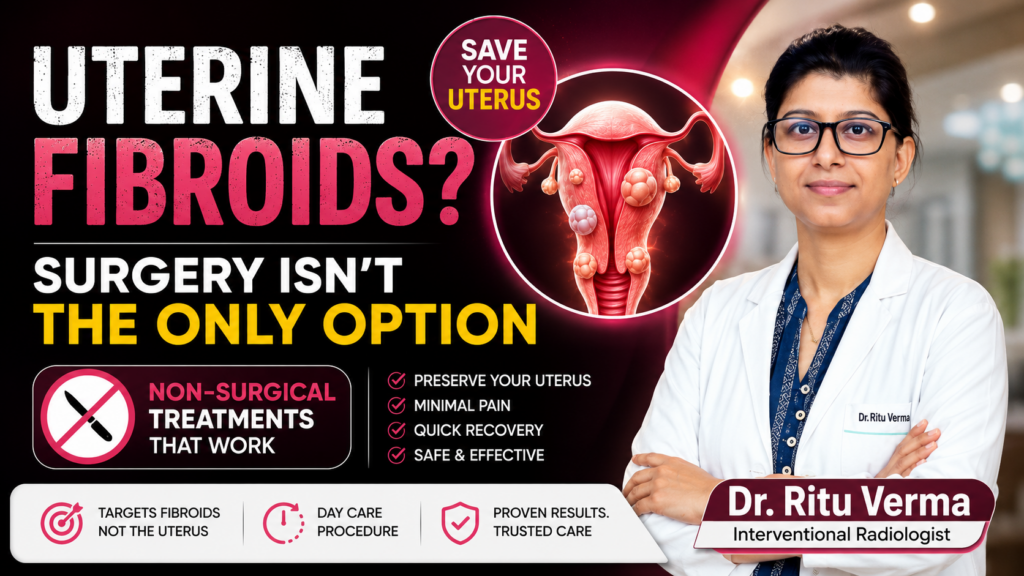 Uterine Fibroids? Surgery Isn't the Only Option - Dr. Ritu Verma